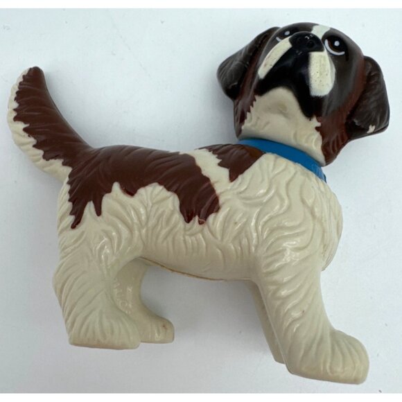 Vintage Littlest Pet Shop Brown Dog Kenner 1993 Standing, Moveable Head - Picture 4 of 4